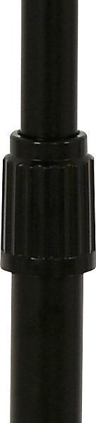Actual product image EMZ Designer pedestal fan, HxWxD 1500 x 460 x 410 mm, black. (59 dB)