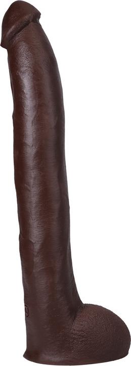 Produktbild Doc Johnson Hollywood Cash - Realistic ULTRASKYN Dildo - 11 / 29 cm - Chocolate