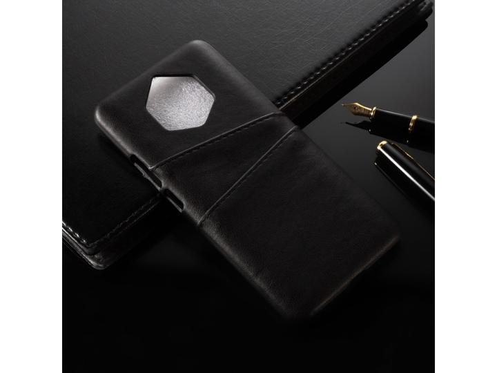 Produktbild Screenguard Nokia 9 PureView CardCaddy Leder Backcase mit Kartenfächern (Nokia 9 PureView)