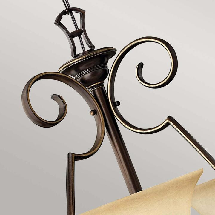 Actual product image Elstead Lighting Cello chandelier E27 9-light antique bronze (90.80 cm)