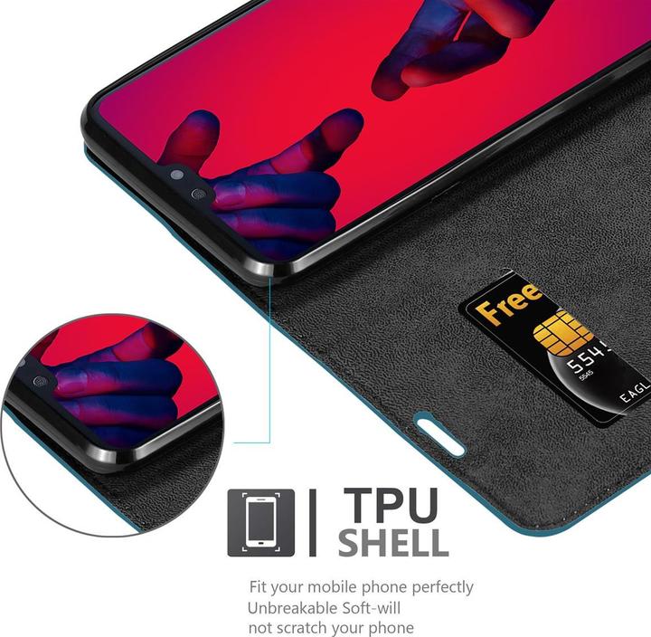 Immagine prodotto Cadorabo Libro Invis. Coperchio magnetico (Huawei P20 Pro, Huawei P20 Plus)