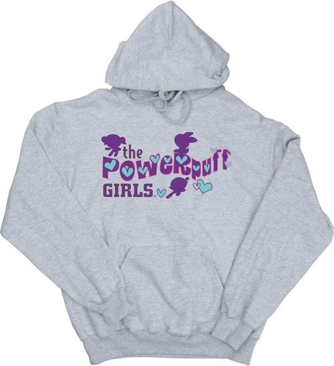 Image du produit The Powerpuff Girls - Sweat à capuche GIRLS PURPLE LOGO - Fille (140, 146)
