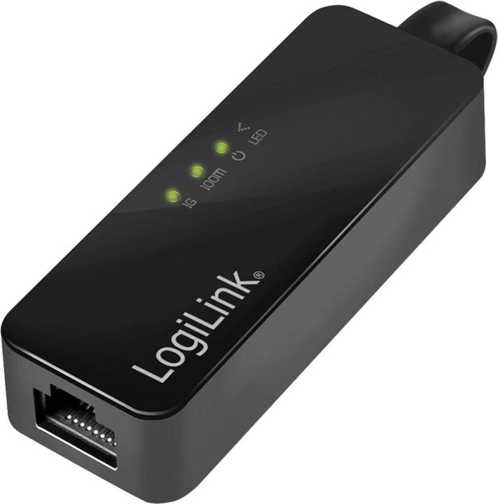 Actual product image LogiLink Gigabit adapter (USB, RJ45 (1x))