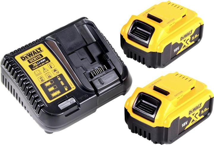 Actual product image DeWalt DCF 899 P2 Battery Impact Wrench 18V 950Nm Brushless Ball Ratchet + 2x Battery 5.0Ah + Charger (Rechargeable battery operated)