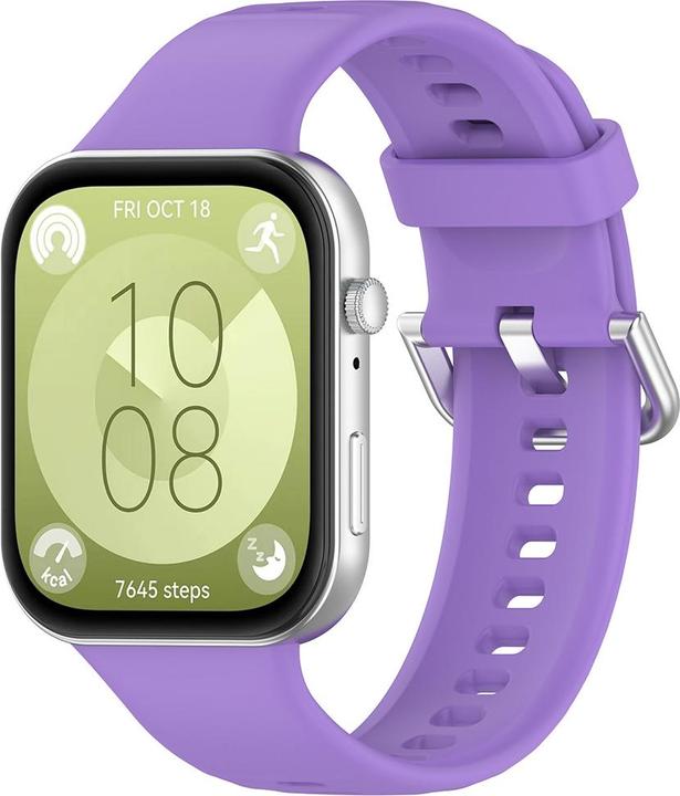 Immagine prodotto Techsuit - Watchband (W061) - Huawei Watch Fit 3 - Purple (Silicone)