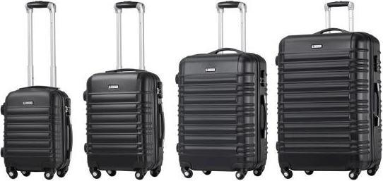 Produktbild Juskys Hartschalen Kofferset Rom (120 l, Handgepäck (bis 50l), M (50 - 90l), L (90 - 115l), XL (ab 115l))