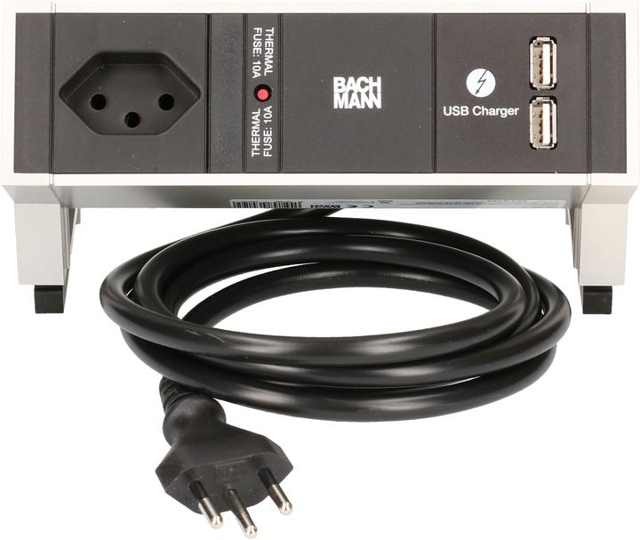 Produktbild Bachmann Desk 2 (3 x, Typ 13, USB-A, 1.50 m)