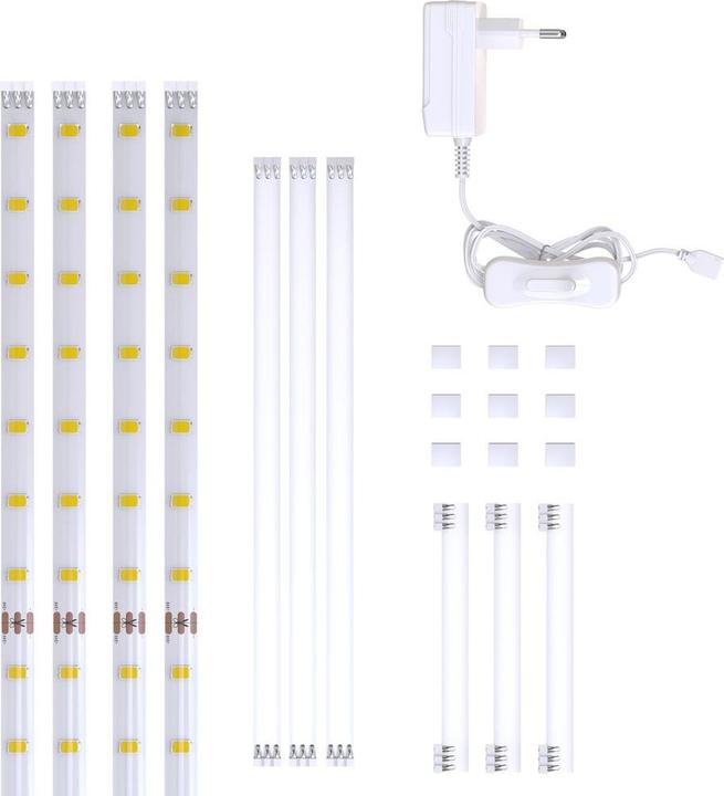 Valori nutrizionali e ingredienti B.K.Licht Set di illuminazione a LED, 2m, 112xLED, bianco (200 cm, Interno)