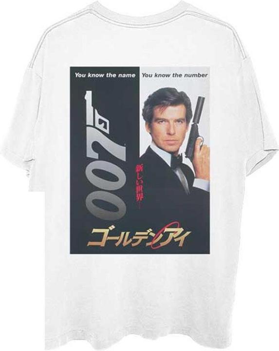 Image du produit James Bond Unisexe adulte GoldenEye Japanese Poster T-shirt (XL)