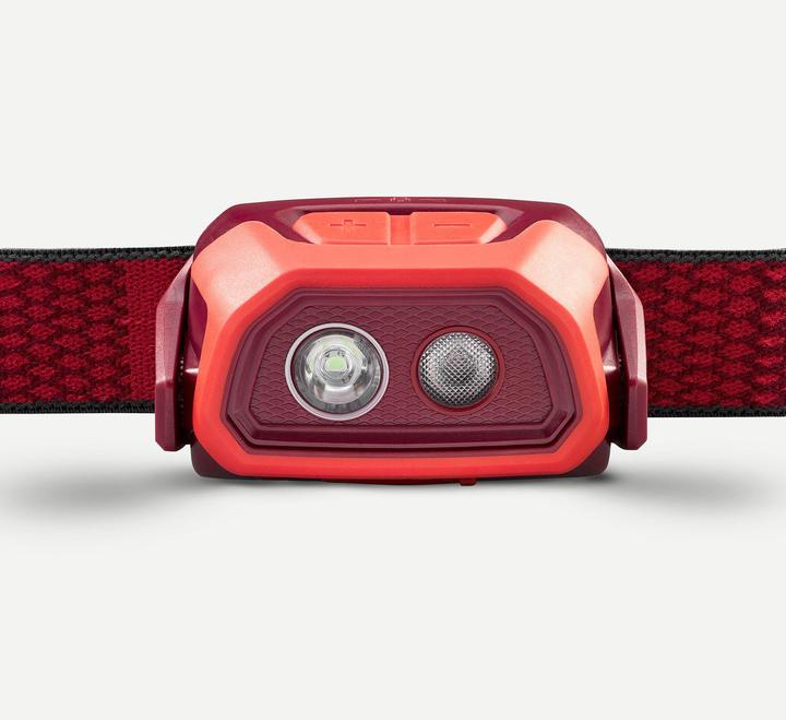 Actual product image Simond Headlamp rechargeable 300 lumen - HL500 USB V3 red (300 lm)