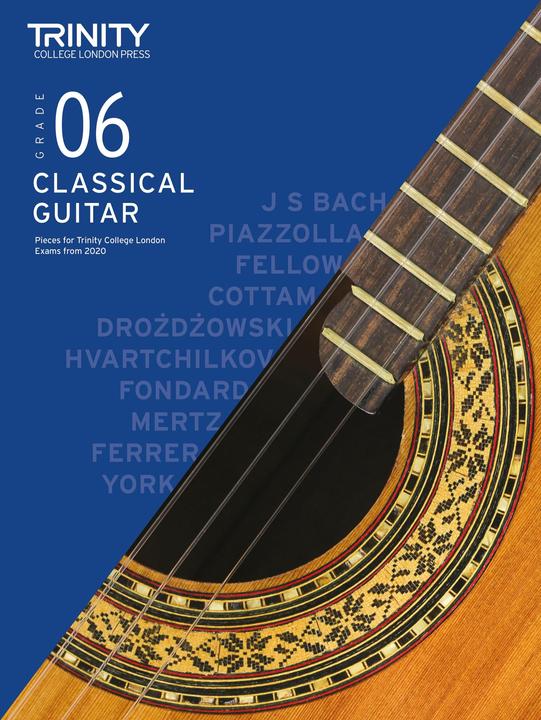 Produktbild Trinity College London Classical Guitar Exam Pieces From 2020: Grade 6 (Englisch, Trinity College London, 2019)