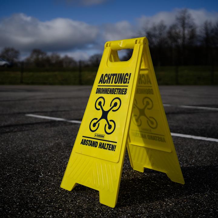 Produktbild Caruba Drone Waarschuwingsbord Duits (Universal)