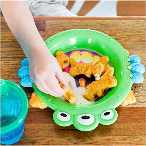 Immagine prodotto Nuby Piatto per bambini Monster verde (NB0636)