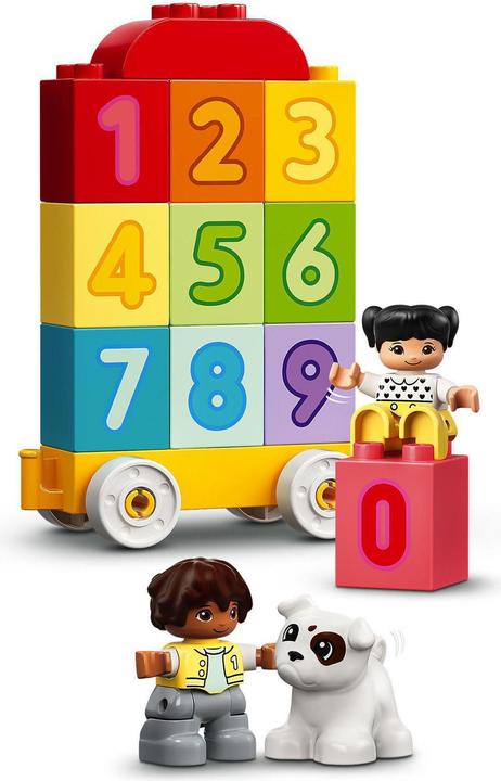 Productafbeelding LEGO Cijfertrein Leren tellen (10954)