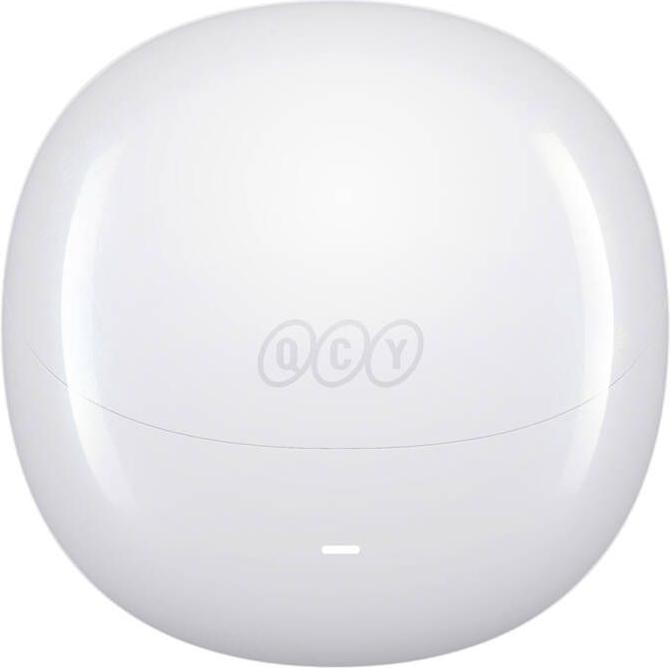 Actual product image QCY HT10 TWS earphones, ANC (white) (ANC, 30 h, Wireless)