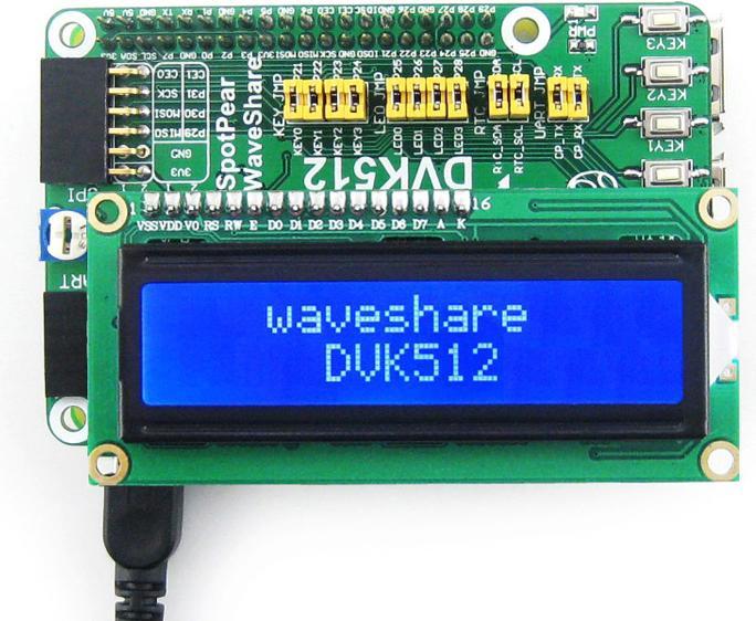 Actual product image WaveShare SpotPear expansion board for Pi B+ (Add-on)