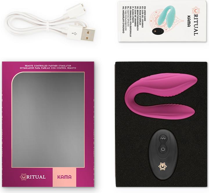 Actual product image Ritual Couple vibrator "Kama" with remote control