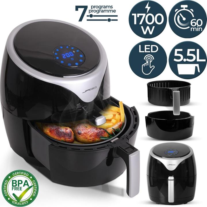Actual product image Jago Heissluftfritteuse 5.5L