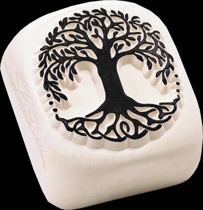 Actual product image Ladot Tattoo Stamp Tree of Life Large