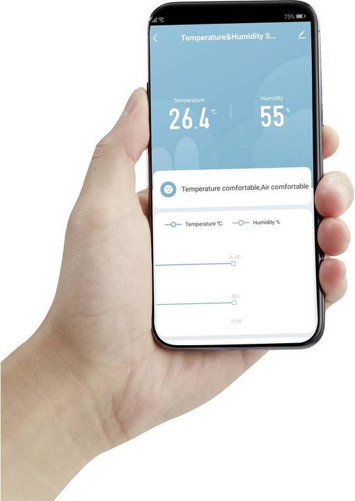 Produktbild Sygonix WLAN Thermometer/Hygrometer
