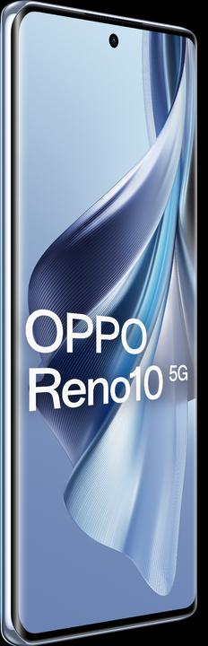 Actual product image OPPO Reno 10 (256 GB, Ice Blue, 6.70", Dual SIM, 64 Mpx, 5G)