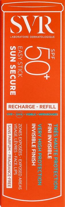 Immagine prodotto SVR Sun Secure Easy Stic SPF50+ Refi 10g (Crema solare, SPF 50+, 10 ml, 10 g)
