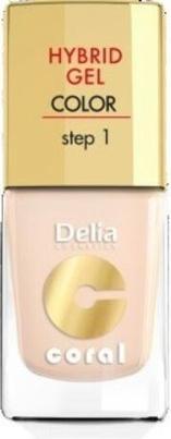 Produktbild Delia Cosmetics Cosmetics Coral Hybrid Gel Nail Polish No. 20 Ivory 11ml