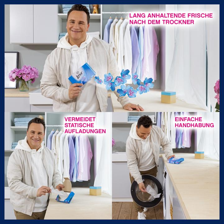 Produktbild Lenor Trocknertücher Aprilfrisch (34 Waschgänge, Tücher)