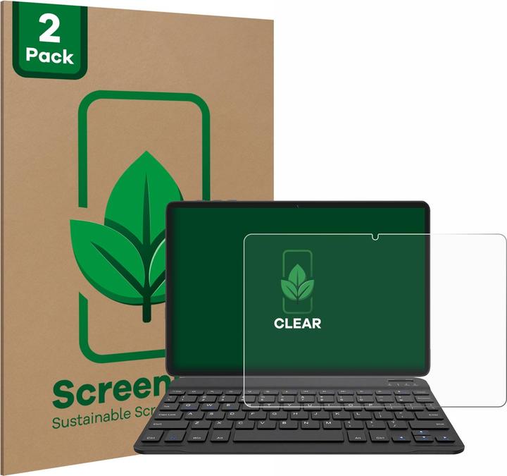 Produktbild ScreenLeaf Schutzfolie nachhaltiger Displayschutz Display Schutz Folie Klar Transparent (2 Stück, A20)