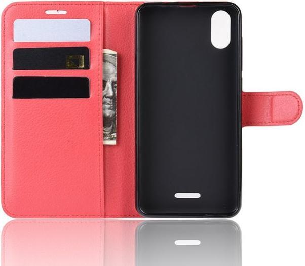 Actual product image MU Classic Litchi Leather Bookcover Series (Wiko Y60)