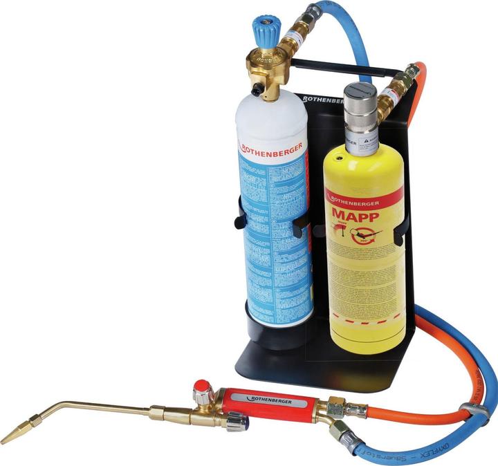 Rothenberger 1000000558 ALLGAS Mobile Pro, 7/16"-EU, mit Kartuschen