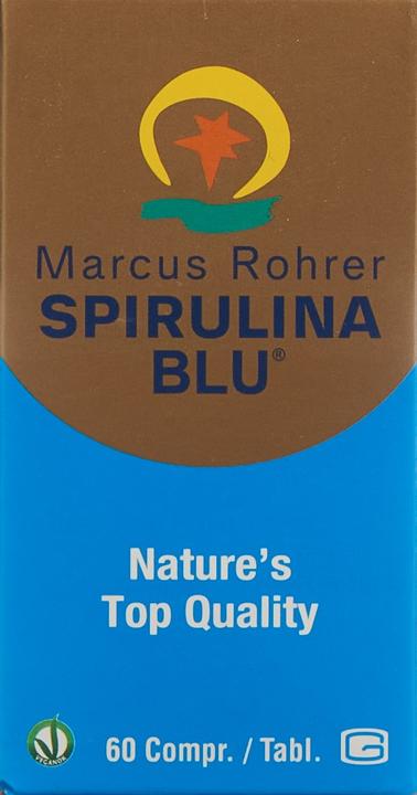 Immagine prodotto Marcus Rohrer Spirulina BLU Tabl Glasfl 60 pezzi (60 Pezzo/i, Pillole, 168 g)