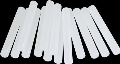 Actual product image Rapid PVC & cable glue sticks Ø12x94mm 14 pieces