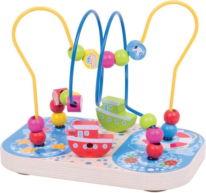 Produktbild Bigjigs Hölzerne Motorspirale Marine