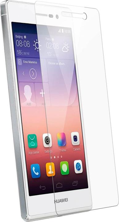 Actual product image Avizar Crystal clear film, glass screen protector (1 Piece, Huawei P8)