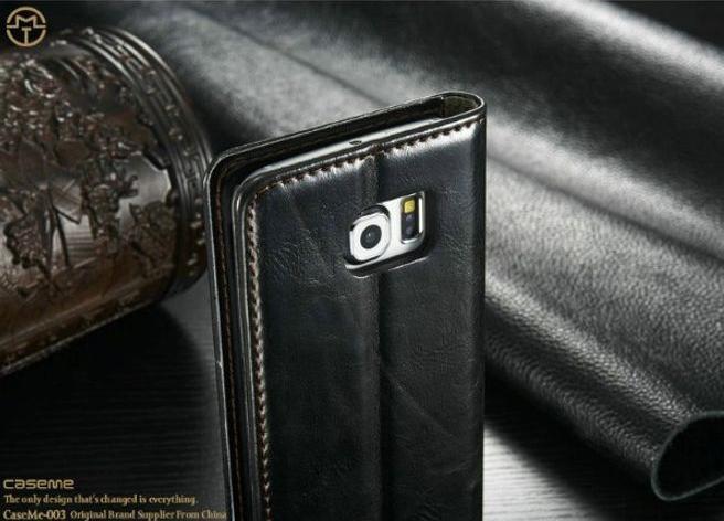 Actual product image Caseme Classic Leather Cover (Samsung Galaxy S6 Edge)