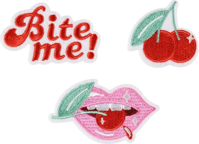 Partydeco Cerotti con ferro da stiro Bite me, mix, 4-4,5x4,5-7 cm (1 confezione / 3 pz.)