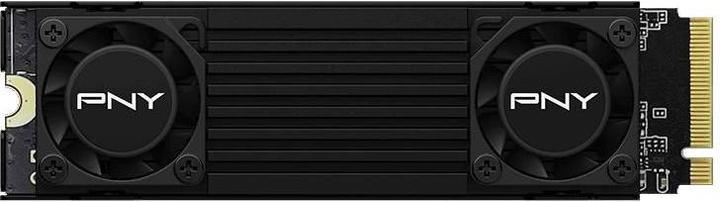 Actual product image PNY CS3150 1TB SSD M.2 GEN5 NVMe Black Heatsink (1000 GB, M.2 2280)