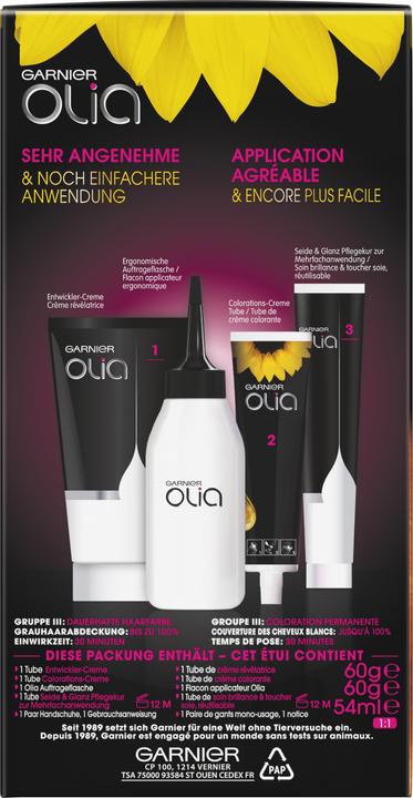 Actual product image Garnier Olia (14793 Intense copper)