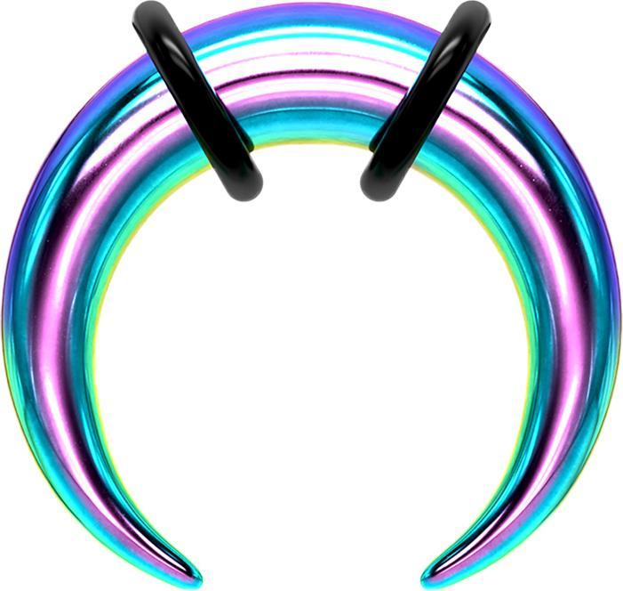 Produktbild Star Piercing Dehnsichel farbig (Chirurgenstahl 316L, ohne Messing)