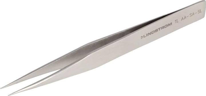 Bahco Hochpräzisionspinzette aus Edelstahl Typ AA mit scharfen und feinen Spitzen, 13 0mm