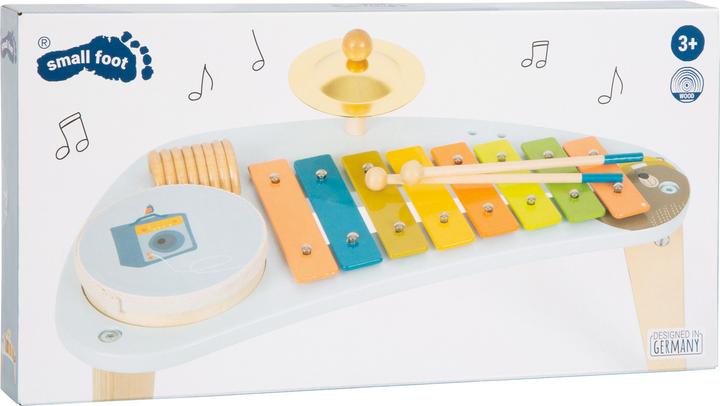 Actual product image small foot Music table Groovy Beats (German, French, Italian, English)