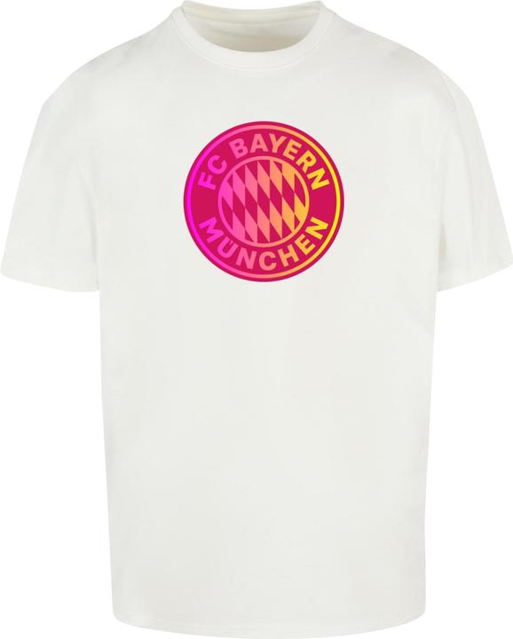 Actual product image FC Bayern München Logo Colour Heavy Oversized Tee - 115659 (S)