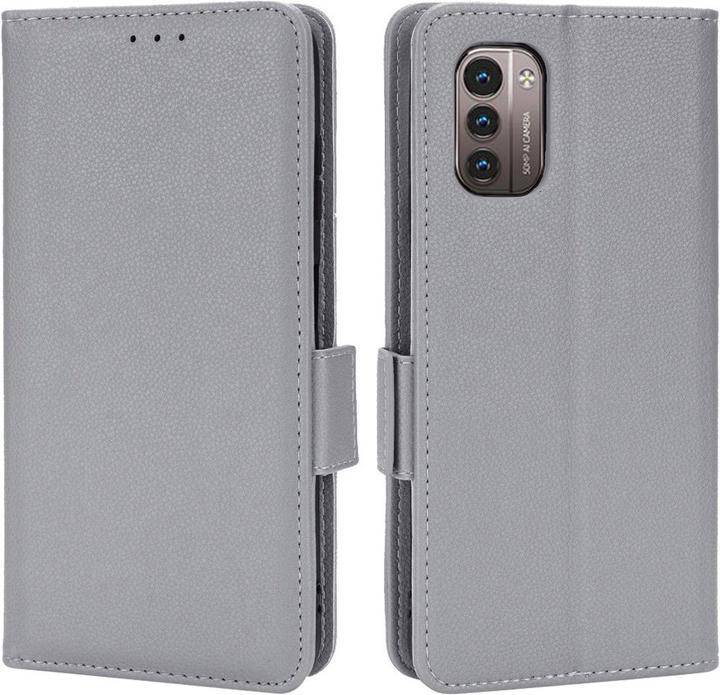 Produktbild Cover-Discount Nokia G11 / G21 - Stand Flip Case Hülle grau