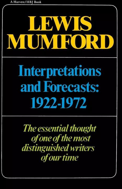 Actual product image Interpretations & Forecasts 1922-1972 (English, Mumford, Lewis Mumford, 1999)