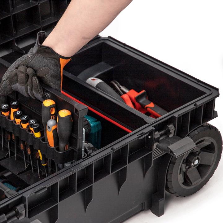 Produktbild Tool Brothers Toolbrothers RHINO XXL Trolley ECO Longer Work+ Werkzeugkiste 793 x 385 x 322 mm 50 l