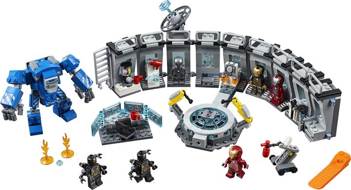 Actual product image LEGO Iron Mans Workshop (76125, LEGO Marvel)