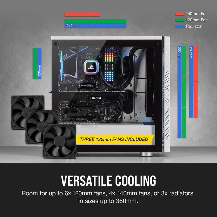 Produktbild Corsair 275R Airflow (ATX, mATX, Mini-ITX)