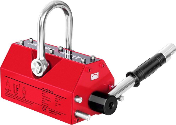 Produktbild Steinberg HubMagnet HebeMagnet Lasthebemagnet Magnet Für Kran Neodym Kranmagnet 2 T (1 x)