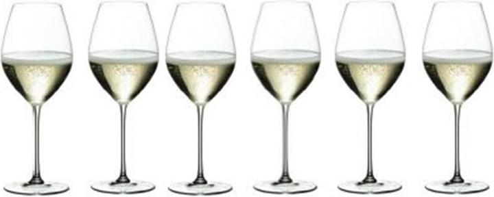 Actual product image Riedel Set of 6 VERITAS Champagne Wine Glasses (44.50 cl, 6 Glasses, Champagne glasses)